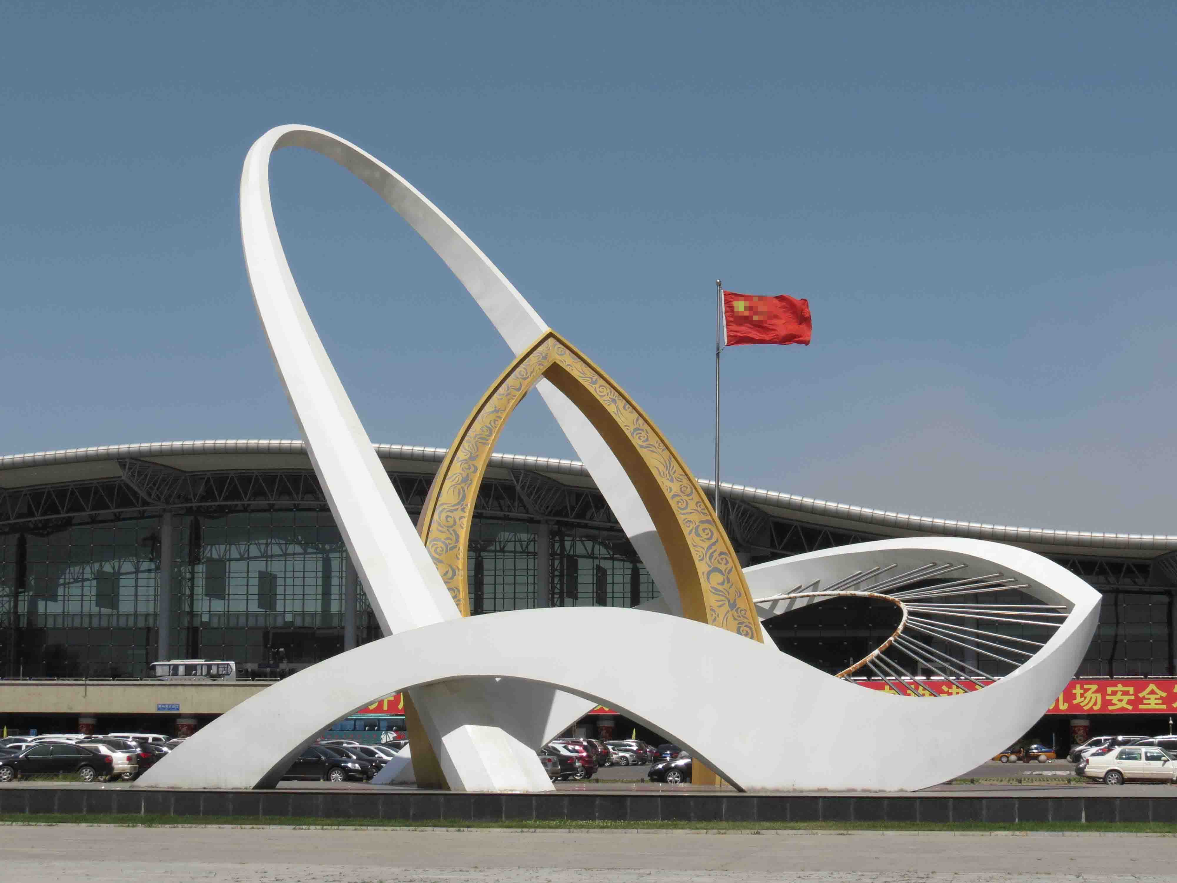 大型機(jī)場(chǎng)雕塑，大型廣場(chǎng)雕塑，機(jī)場(chǎng)廣場(chǎng)雕塑